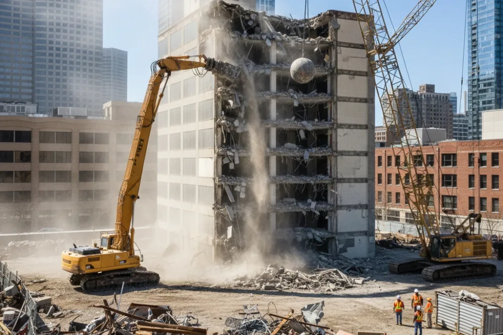 What Are the Most Common Types of Commercial Demolition Projects?