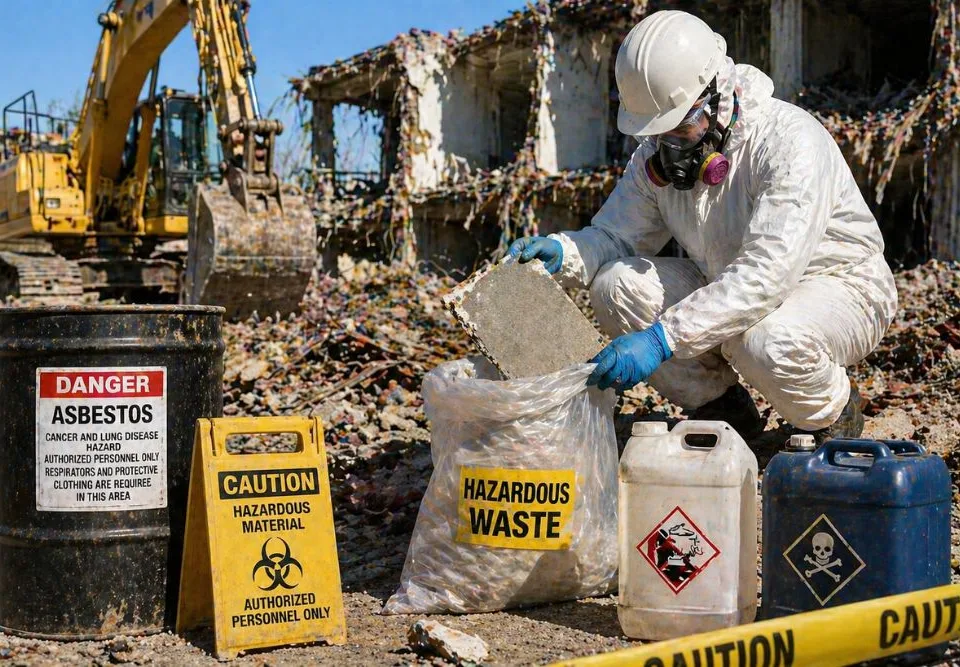 How to Handle Hazardous Materials During Demolition
