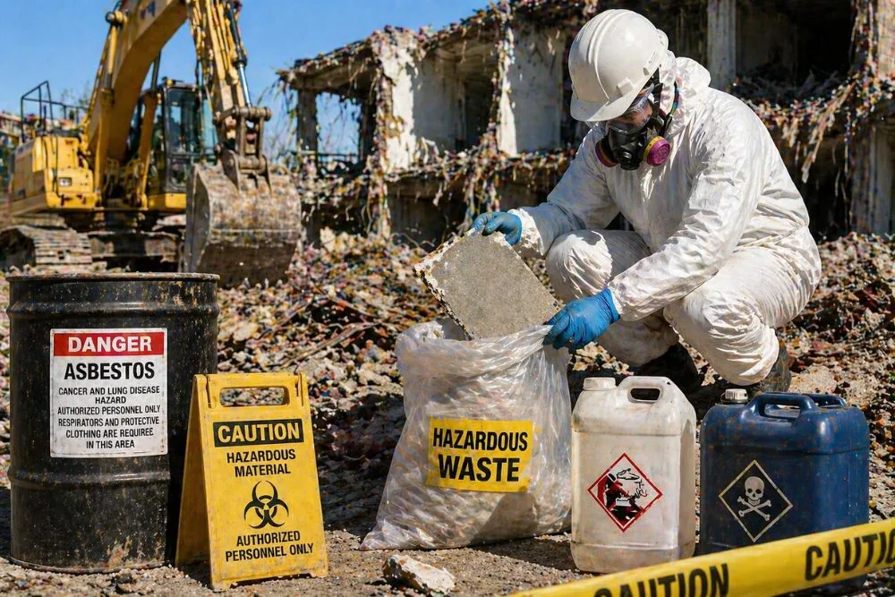 How to Handle Hazardous Materials During Demolition?
