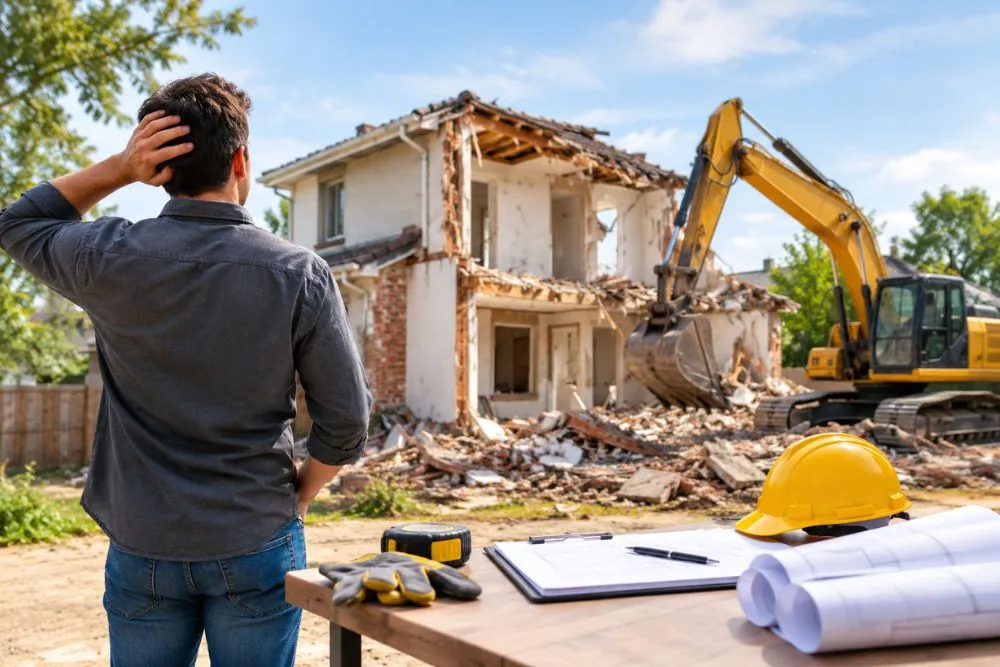 The Biggest Mistakes to Avoid Before Demolishing Your Home